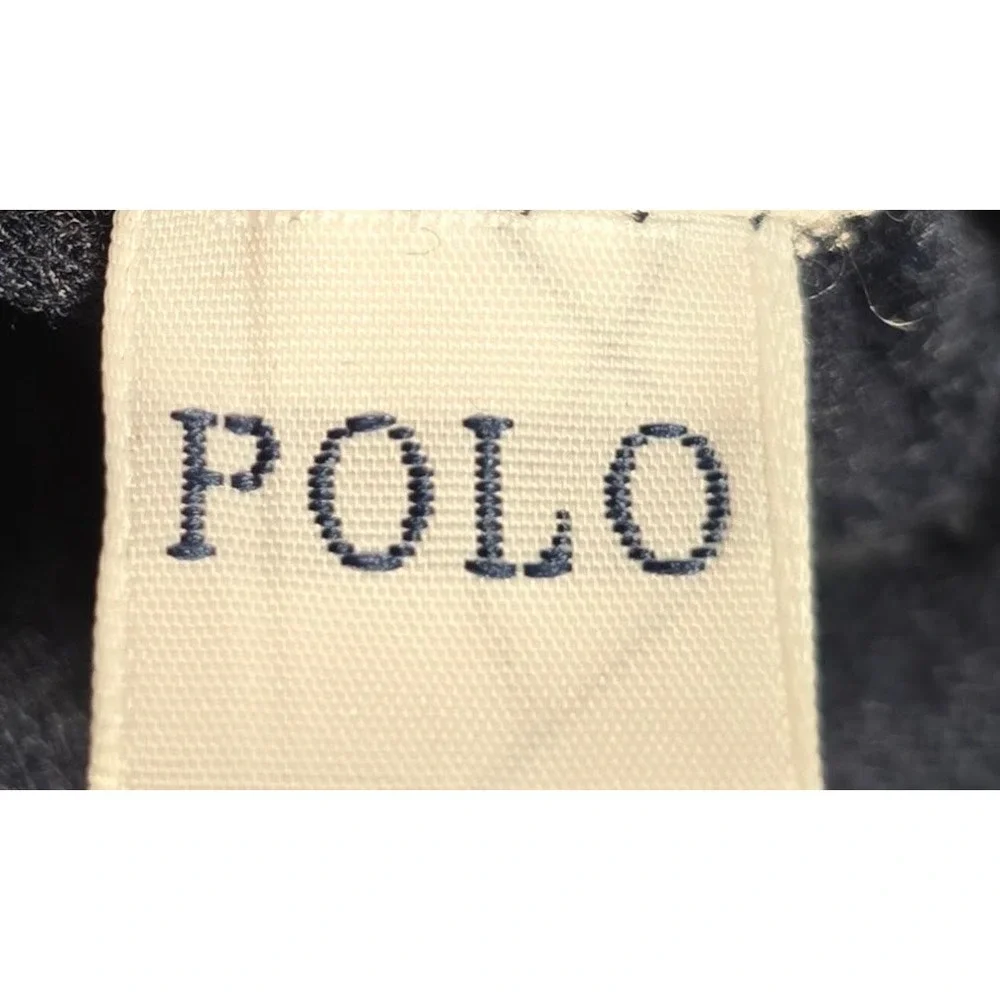 Polo Ralph Lauren Performance Mens Large Navy Blue Full Zip Mock Neck Jacket